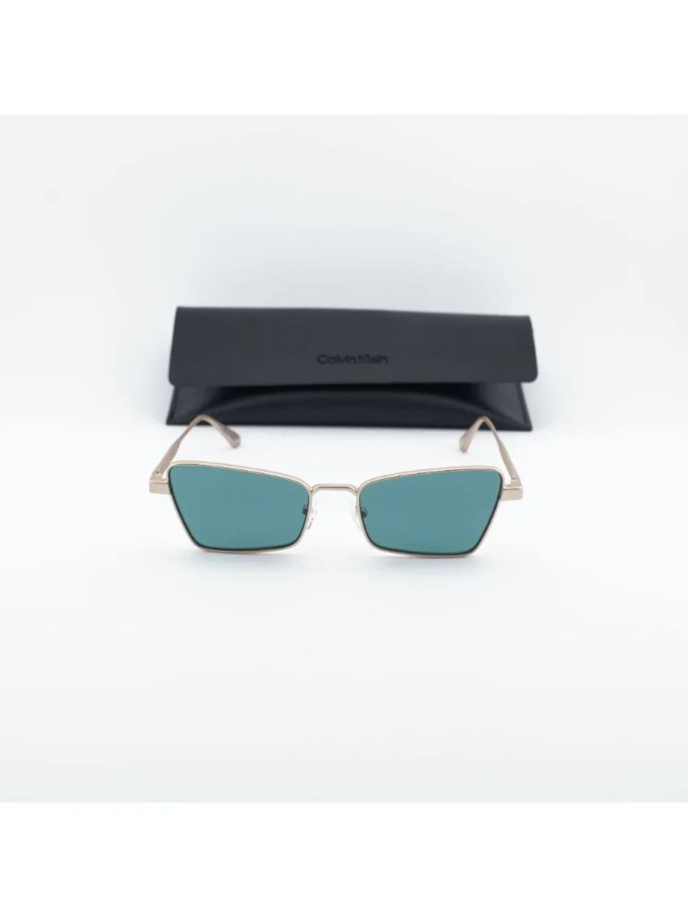 Calvin Klein CK24110S 716 Women Butterfly Sunglasses - Gold / Green